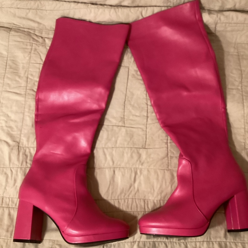 Chunk Heel Boots
